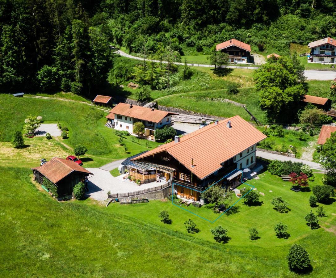 Ferienwohnung Beim Muehltaler II Schleching Exterior foto